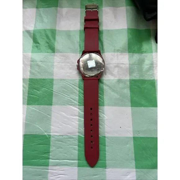 Arkansas Razorbacks Rhinestone Bezel Quartz Watch - Picture 6 of 7